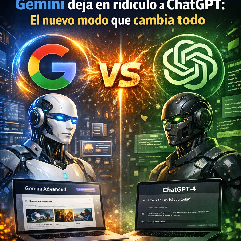 "Gemini Revoluciona el Futuro de la IA: Supera a ChatGPT"