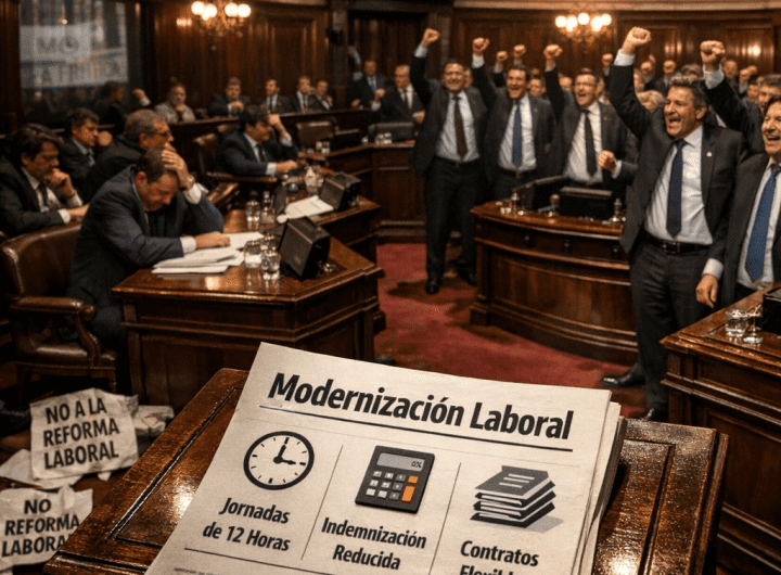 Gobierno argentino impulsa reformas laborales y penal juvenil en Senado