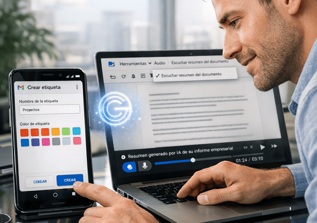 Google mejora Gmail y Google Docs con nuevas funciones innovadoras