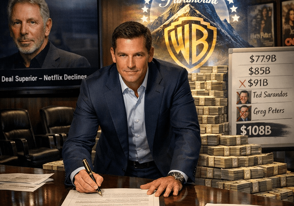 Paramount Triunfa: Warner Bros se Une, Netflix se Rinde