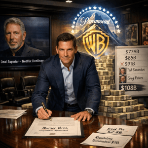 Paramount Triunfa: Warner Bros se Une, Netflix se Rinde