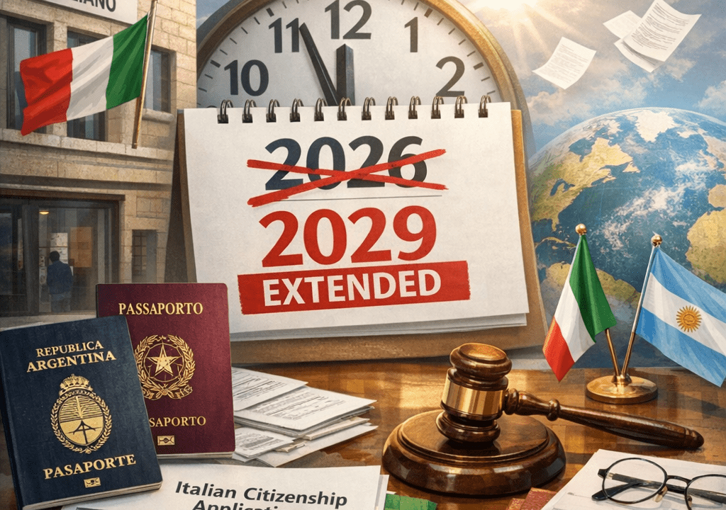 Plazo Extendido para Tramitar Ciudadanía Italiana en Rosario