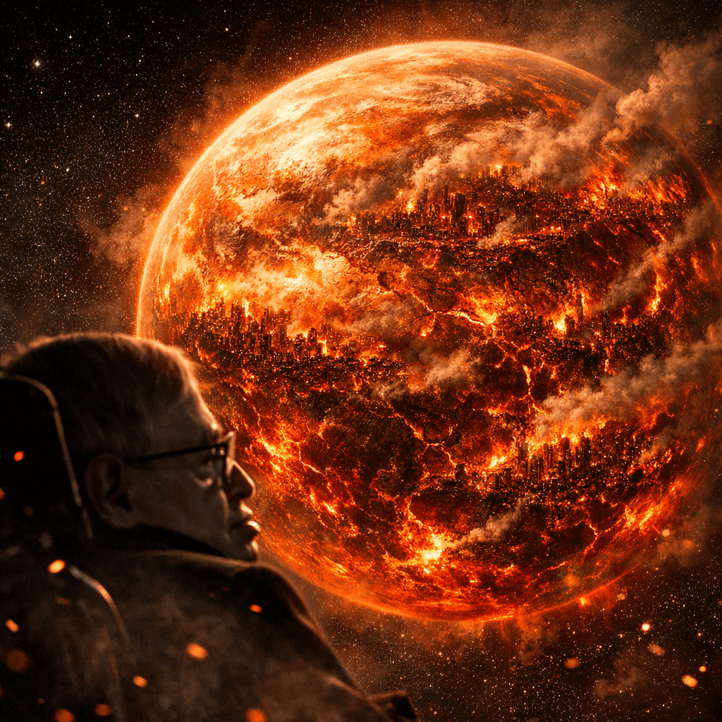 "La alarmante predicción de Stephen Hawking sobre la Tierra"