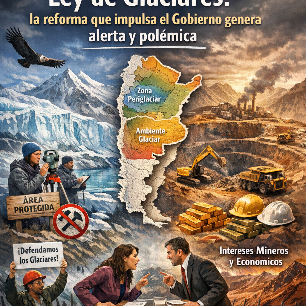 "Reforma a la Ley de Glaciares: Impacto y Cambios Clave"
