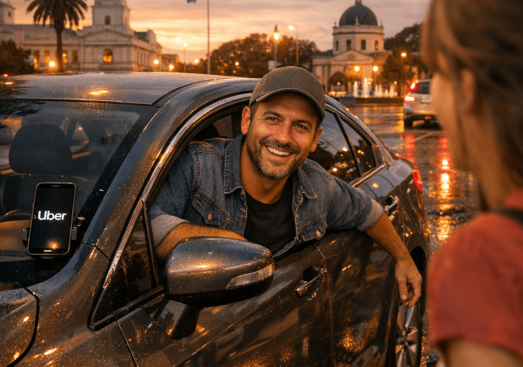 Uber llega a Rafaela: recompensas para conductores iniciales
