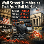 Wall Street en retroceso: dudas sobre tecnología e inflación en EE.UU.
