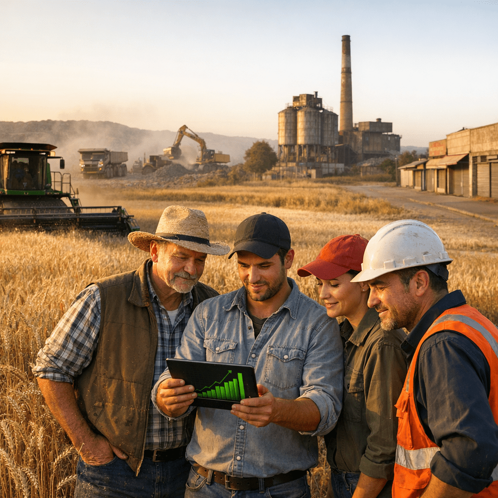 Crecimiento económico en 2025: Sectores que ganan y pierden