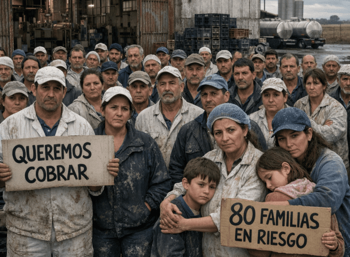 Crisis láctea: Empresas cierran y afectan a 80 trabajadores en riesgo