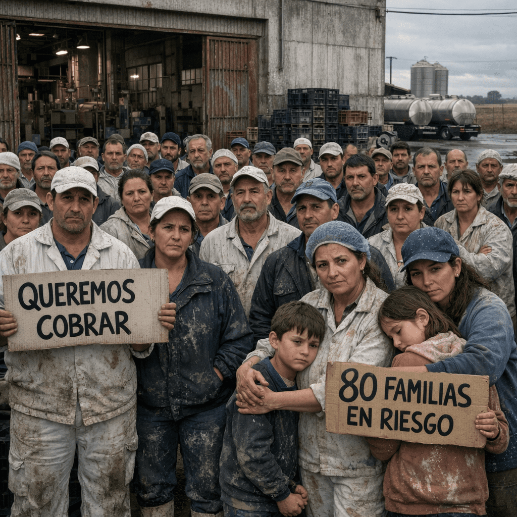 Crisis láctea: Empresas cierran y afectan a 80 trabajadores en riesgo
