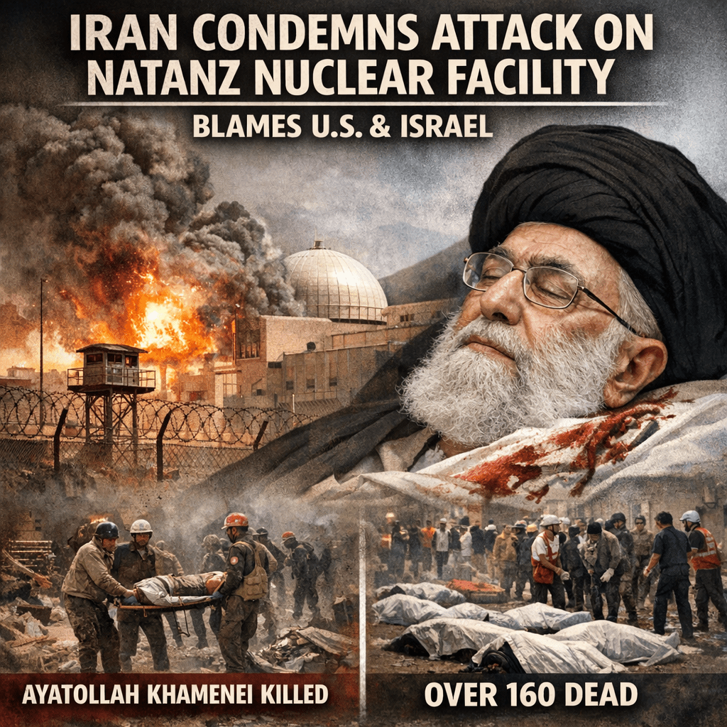 Irán denuncia ataques de EE. UU. e Israel en Natanz