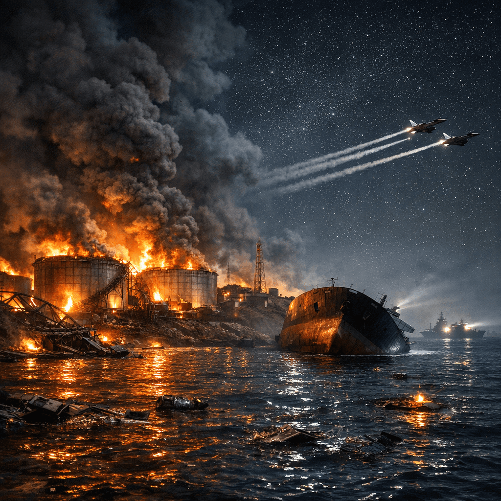 Irán Responde a Trump: Ataques a Infraestructura Energética de EE. UU.