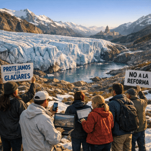 La justicia avala audiencias sobre la ley de glaciares