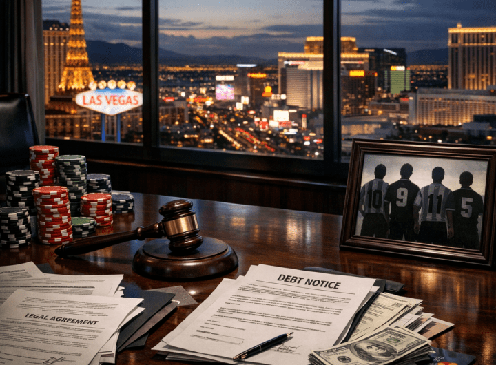 "Denuncias en EE.UU. contra íconos del fútbol argentino"