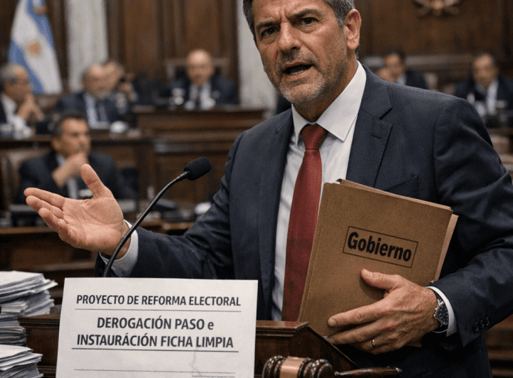 Gobierno Argentino Envía Proyecto para Derogar PASO y Ficha Limpia