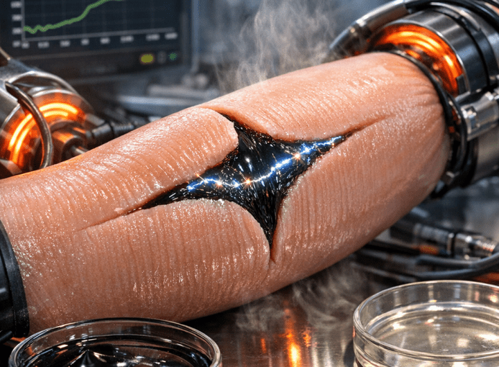 Musculo artificial que se repara y cambia de forma