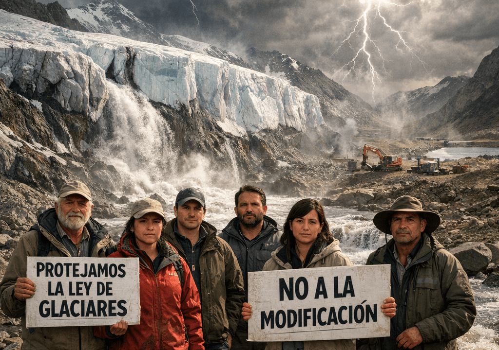 Riesgos de modificar la Ley de Glaciares en Argentina