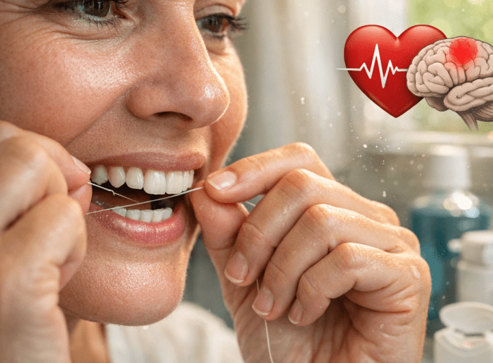 "Usar hilo dental reduce riesgo de infarto y ACV"