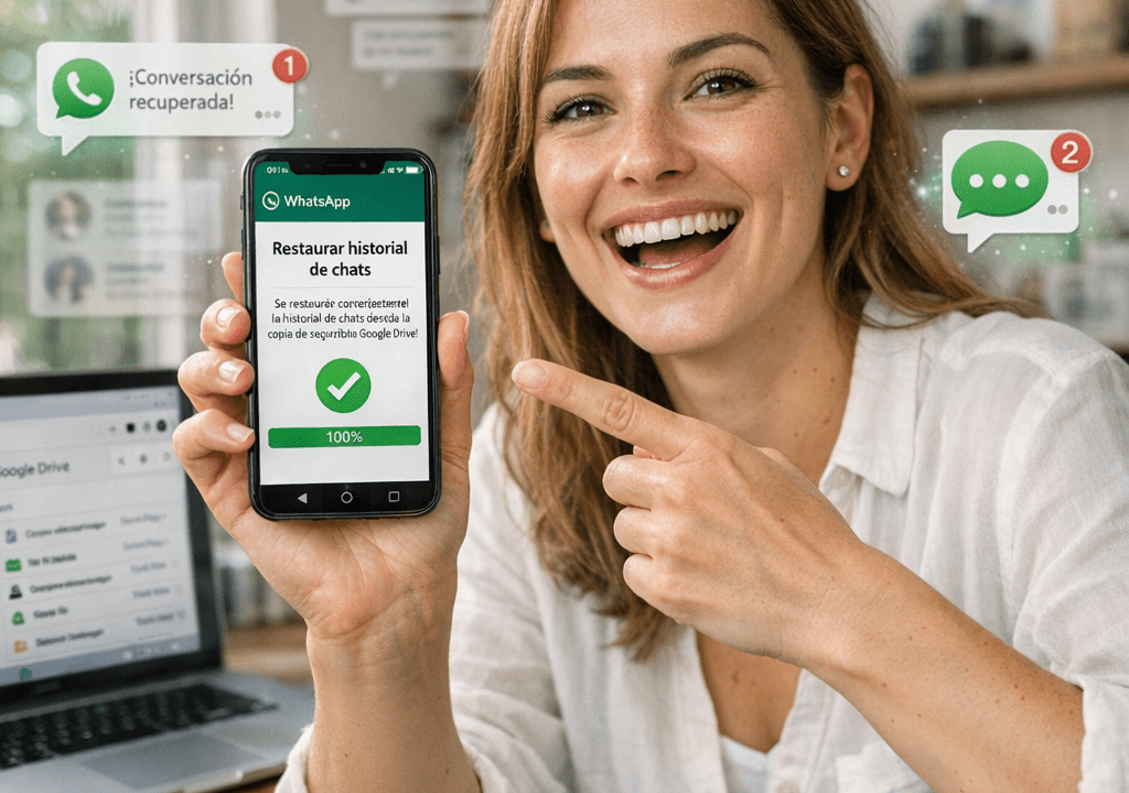 Cómo recuperar conversaciones de WhatsApp: Guía fácil y rápida