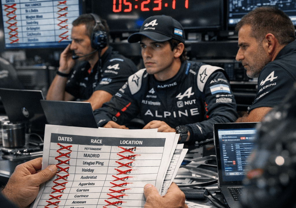 F1 2026: Nuevas fechas y desafíos para Colapinto