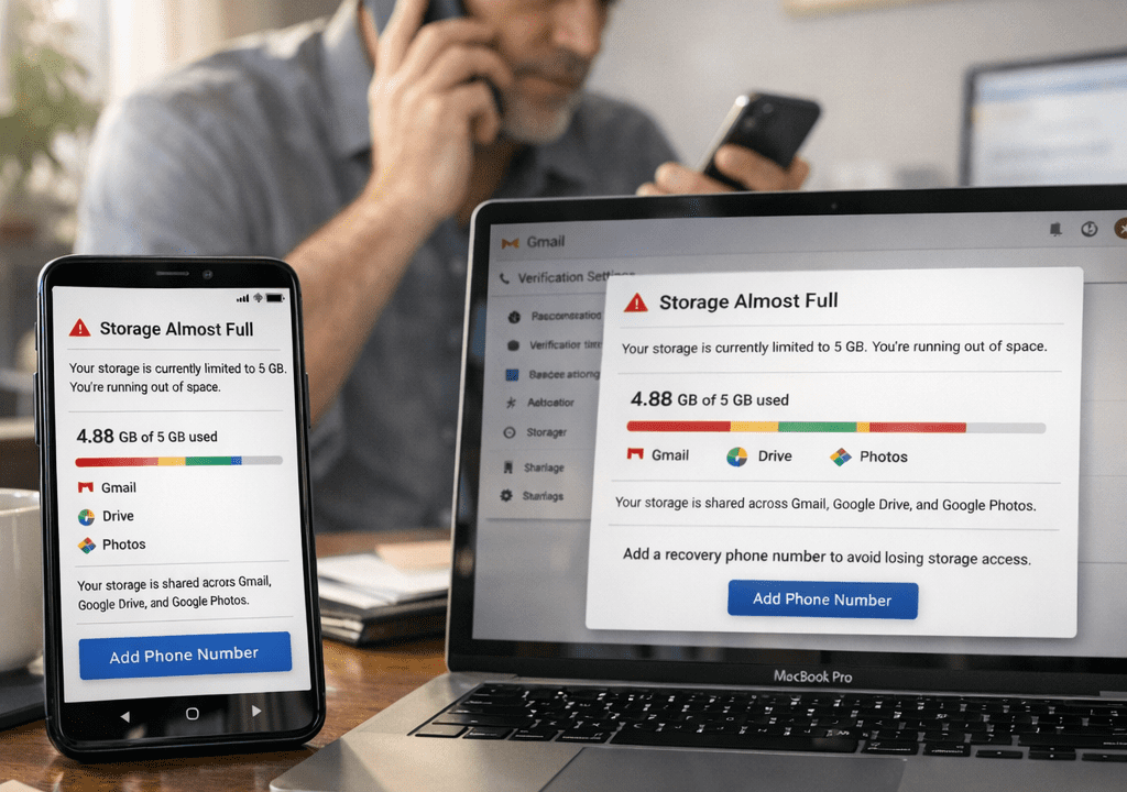 Google limita almacenamiento Gmail a 5 GB: ¿qué hacer?