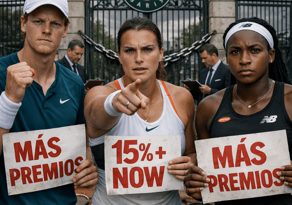 Tenistas amenazan con boicotear Grand Slams por premios bajos