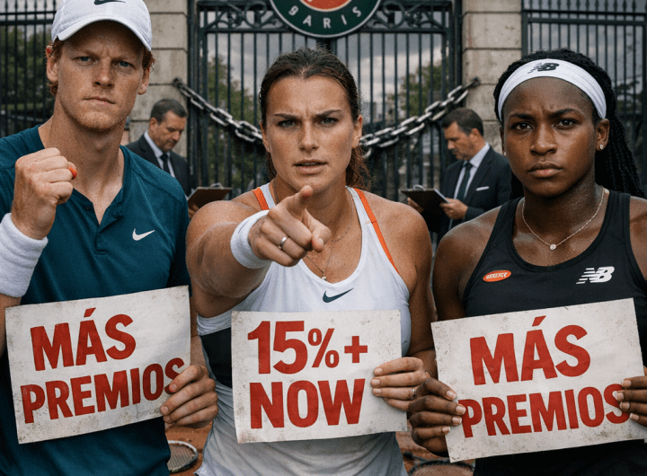 Tenistas amenazan con boicotear Grand Slams por premios bajos