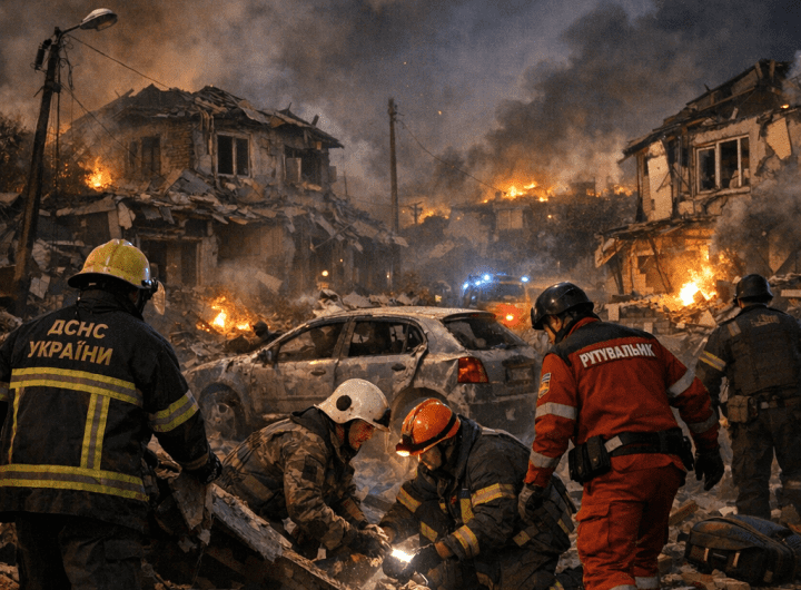 Ataque ruso en Ucrania: 23 muertos por drones y misiles