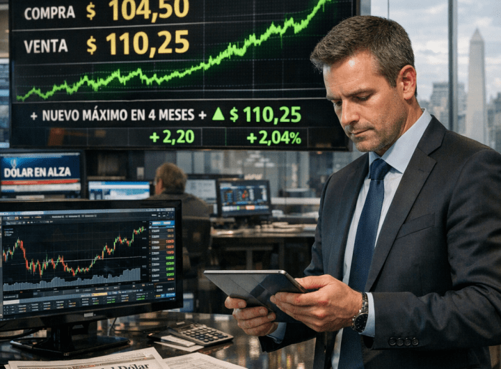 Dólar Oficial en Aumento: Máximo Nivel desde Febrero