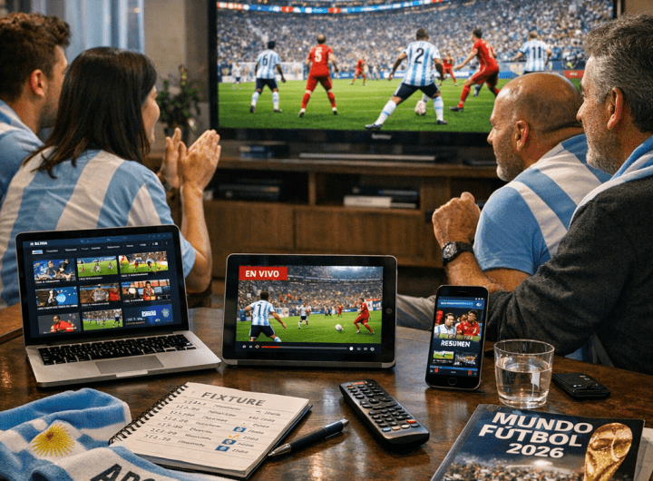 ¿Dónde ver los 104 partidos del Mundial 2026 en Argentina?