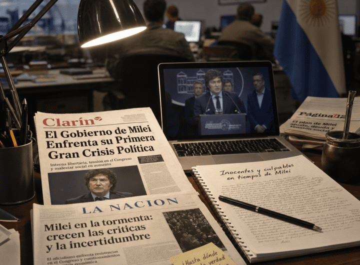 "Inocentes y culpables: justicia en la era Milei"