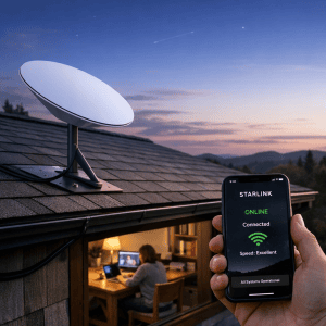 "Adiós a las Antenas: Starlink Simplifica tu Acceso a Internet"