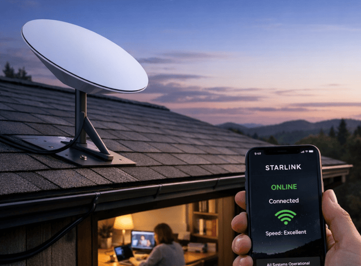 "Adiós a las Antenas: Starlink Simplifica tu Acceso a Internet"