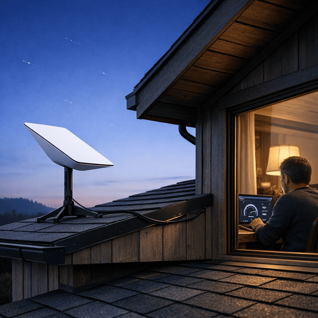 "Adiós a las Antenas: Starlink Revoluciona el Internet Rápido"