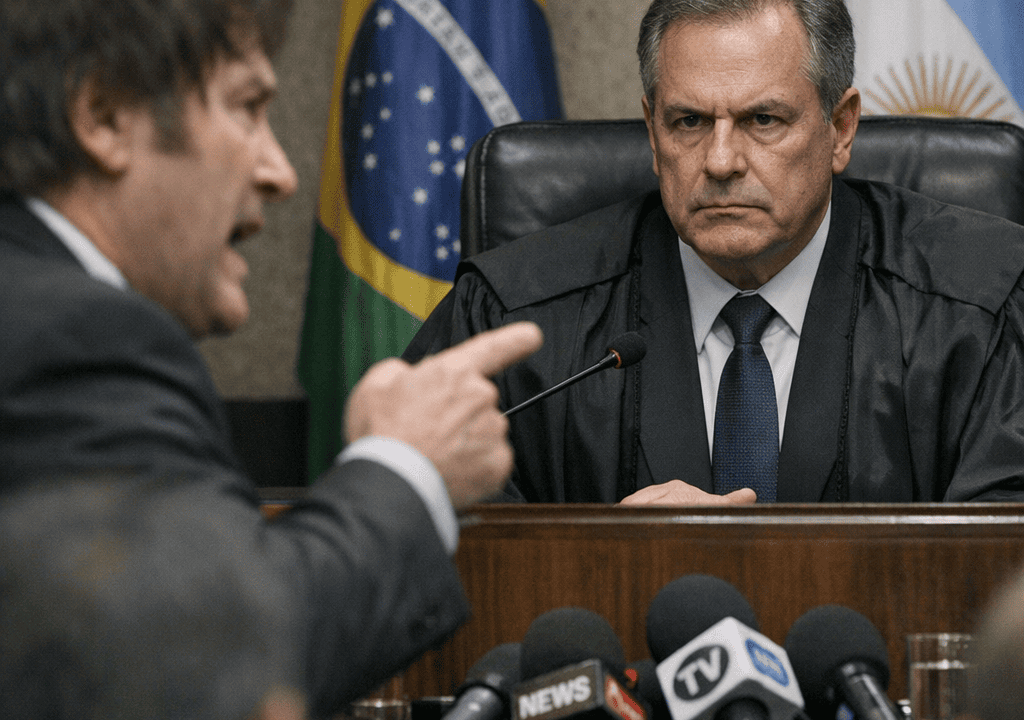 Javier Milei critica al juez Alexandre Moraes: Tensión en Brasil