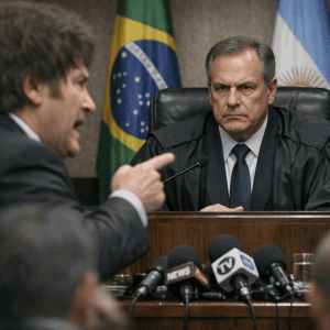 Javier Milei critica al juez Alexandre Moraes: Tensión en Brasil