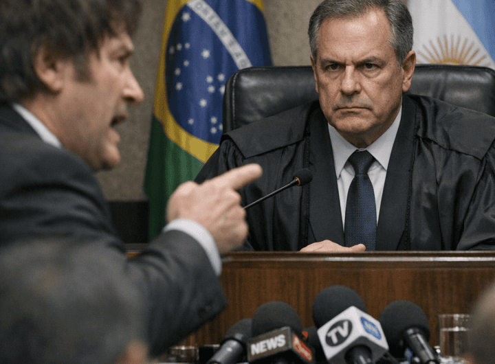 Javier Milei critica al juez Alexandre Moraes: Tensión en Brasil