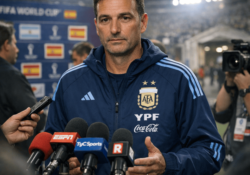 "Polémica en redes: Ayudante de Scaloni responde sospechas post-Mundial"