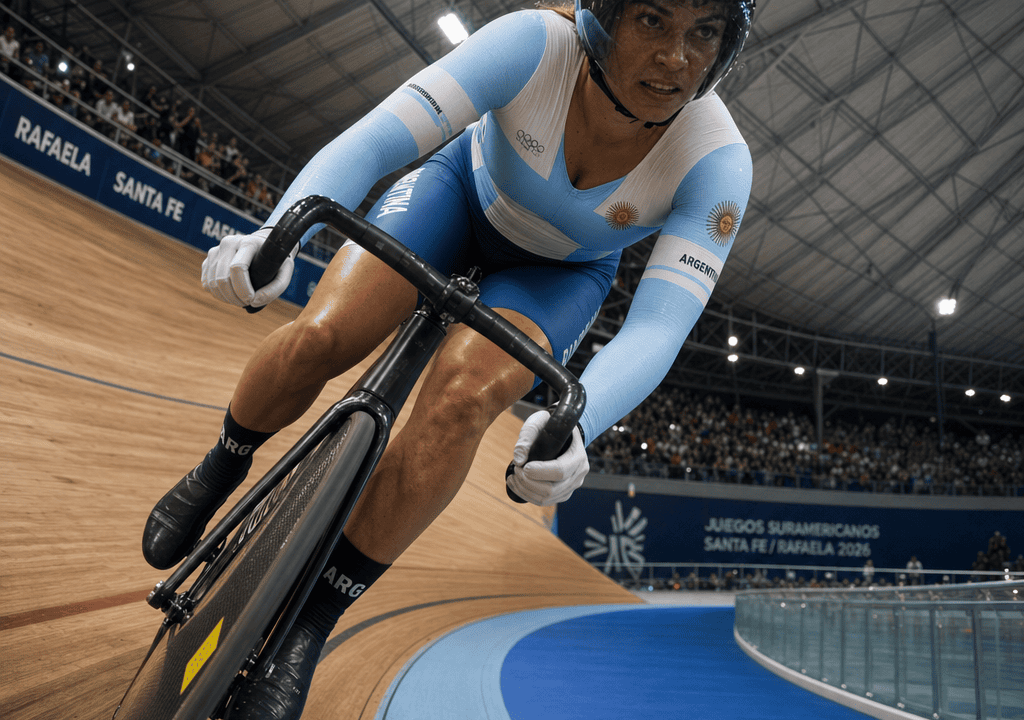 Ciclismo de Pista en Santa Fe: Natalia Vera y los Juegos Suramericanos