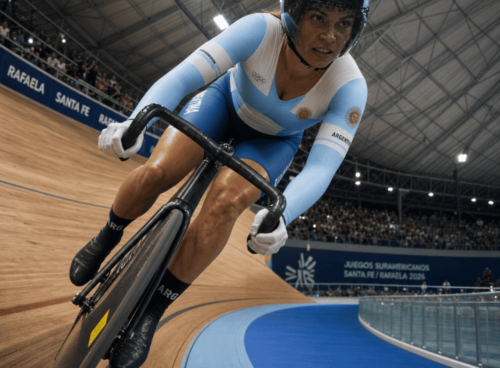 Ciclismo de Pista en Santa Fe: Natalia Vera y los Juegos Suramericanos
