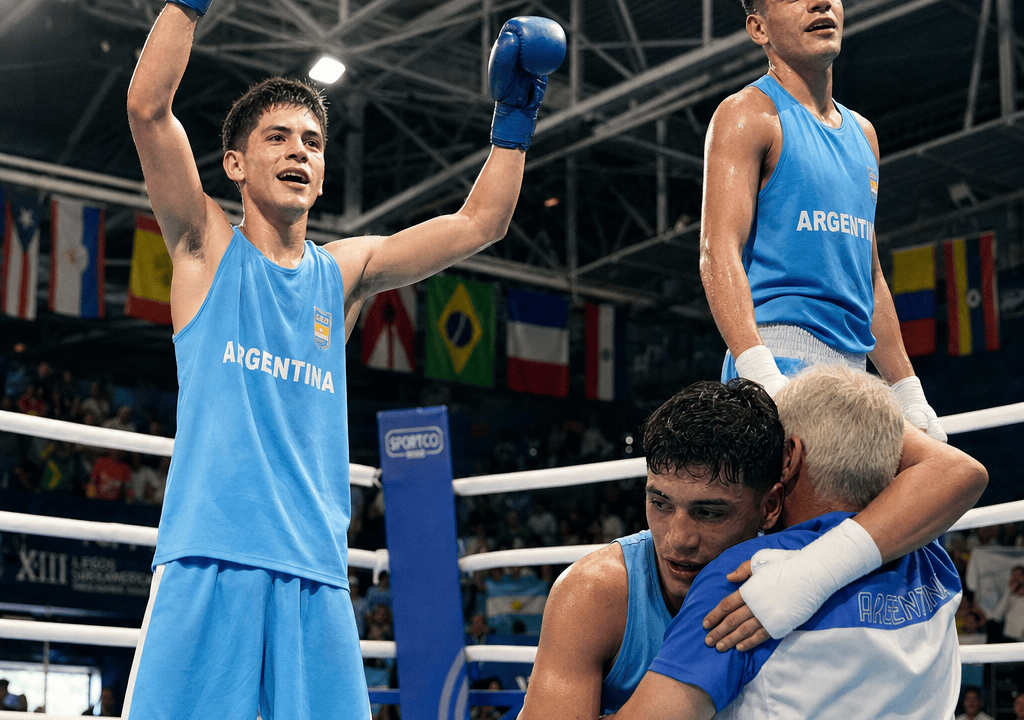 "Boxeo Argentino Brilla en los Juegos de Rafaela 2023"