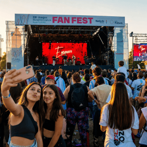 "Fan Fest: Música y Cultura en los Juegos Suramericanos Rafaela"