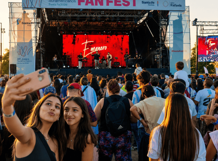 "Fan Fest: Música y Cultura en los Juegos Suramericanos Rafaela"