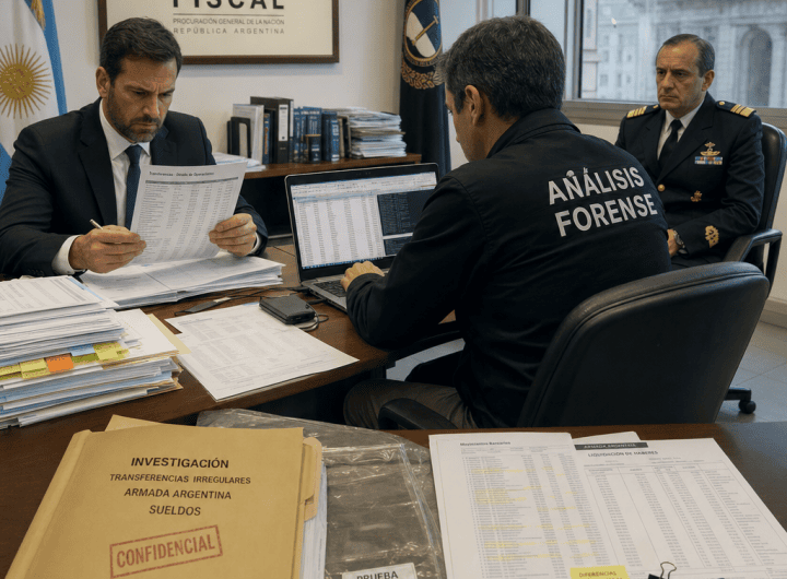 Fiscal investiga sobresueldos en la Armada: peritajes en marcha