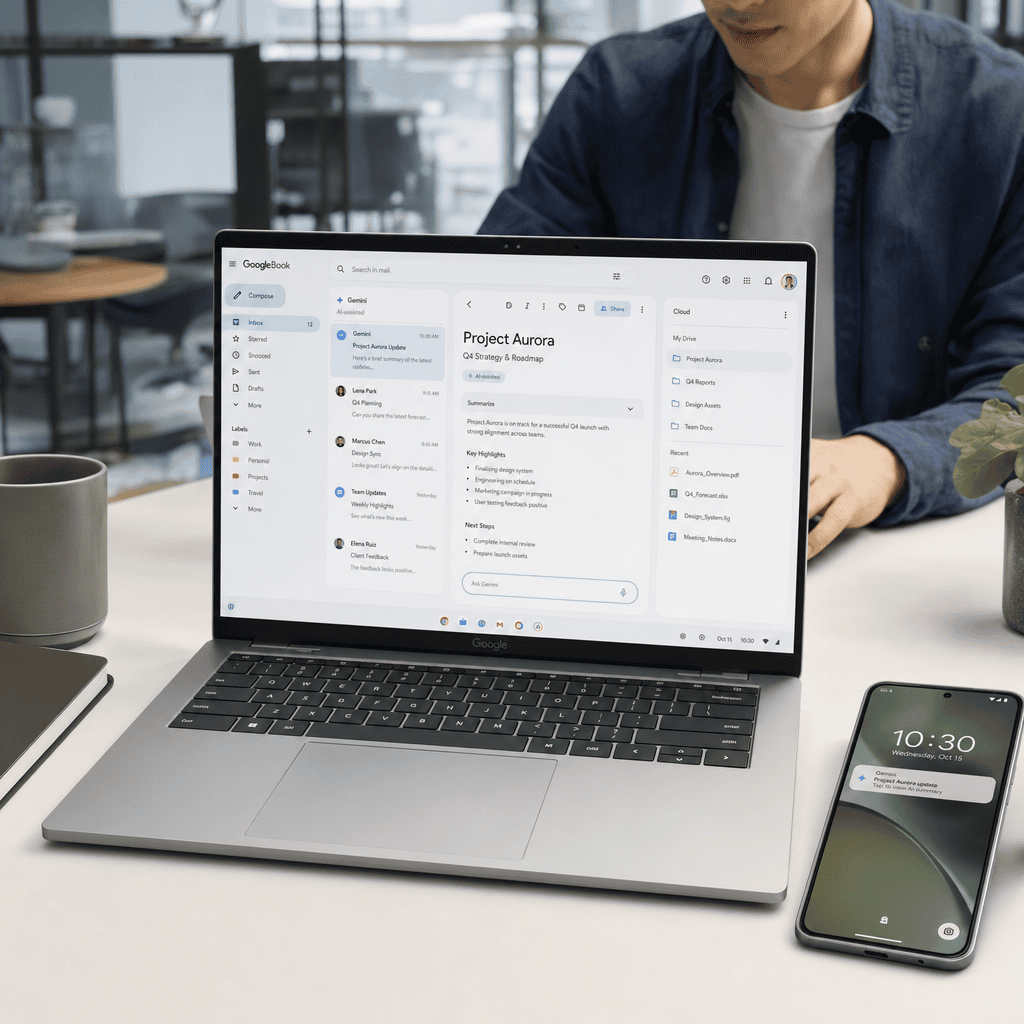Llega GoogleBook: Portátiles innovadores a partir de $899