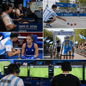 Argentina se prepara para los Juegos Suramericanos Santa Fe 2026