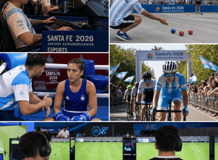 Argentina se prepara para los Juegos Suramericanos Santa Fe 2026