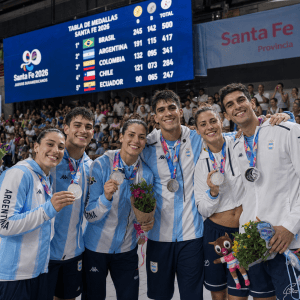Medallero Argentino en Juegos Suramericanos Santa Fe 2026: Actualización