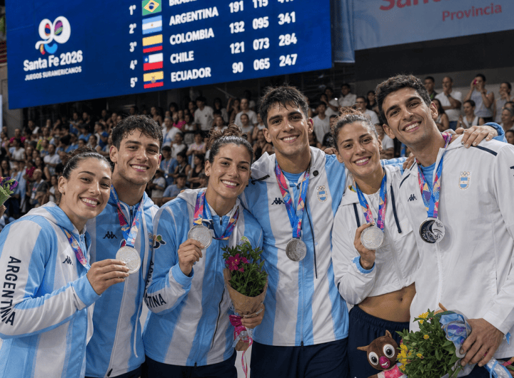 Medallero Argentino en Juegos Suramericanos Santa Fe 2026: Actualización