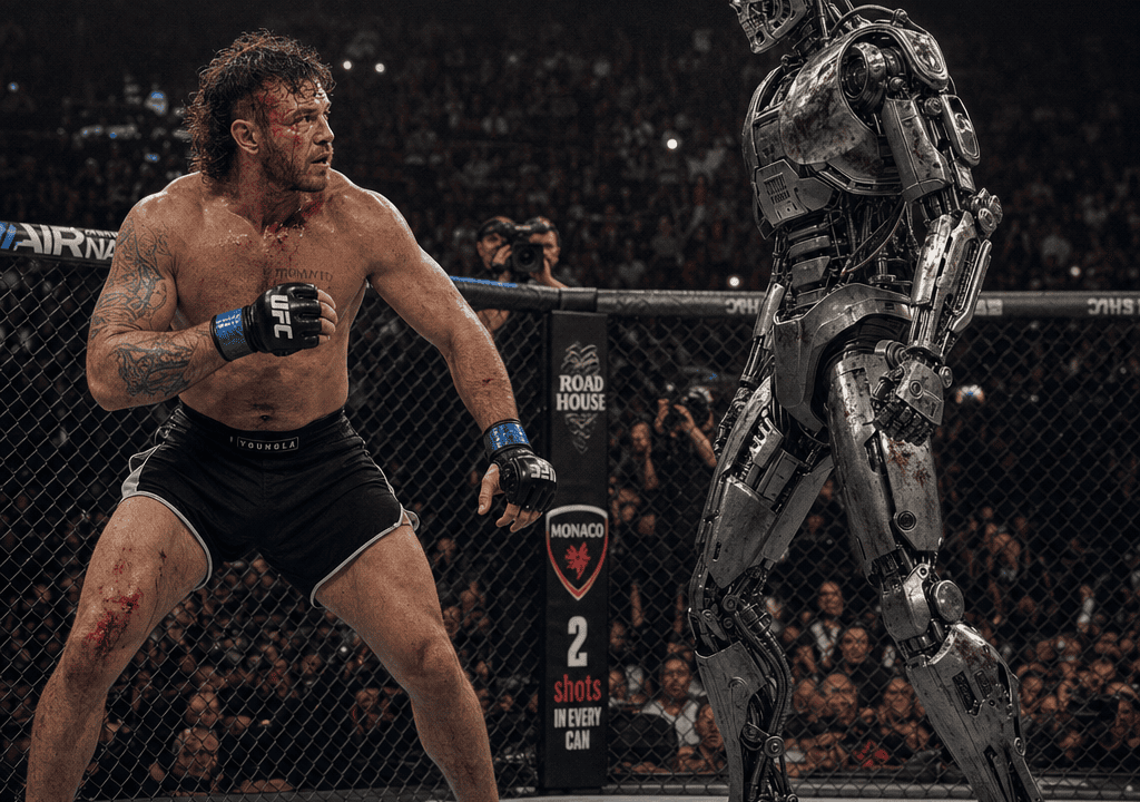 Pelea de MMA: Humano contra Robot al Estilo Terminator.