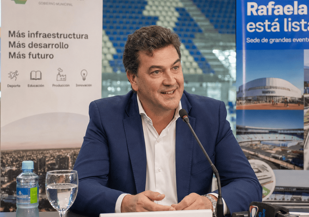"Rafaela mejora su infraestructura deportiva: declaraciones de Mario Moccia"